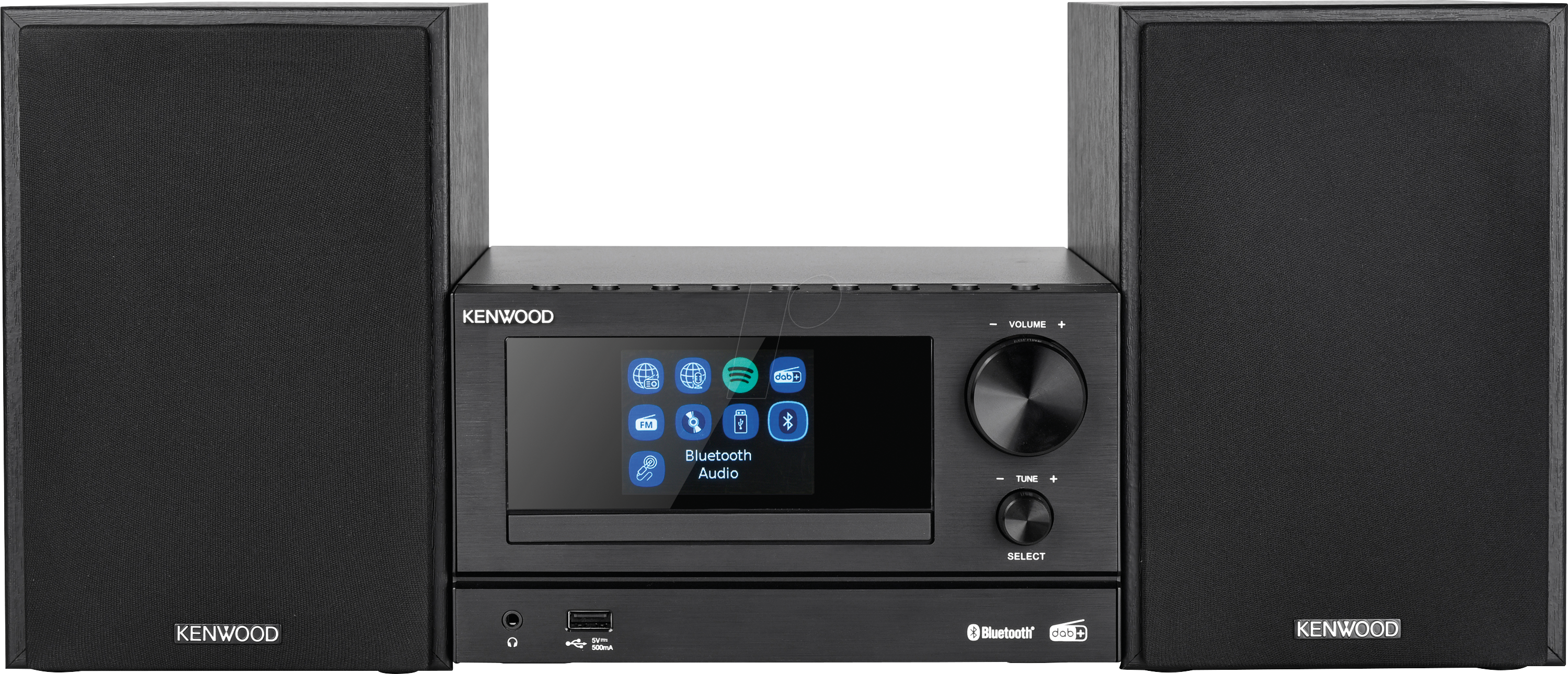 0019048232441 - KW M-7000S-B - Micro-Hifi-System Internetradio DAB+ CD 60 Watt