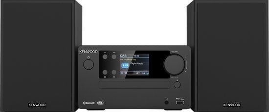 0019048236111 - Kenwood M-725DAB-B Mikro-HiFi-System - Schwarz