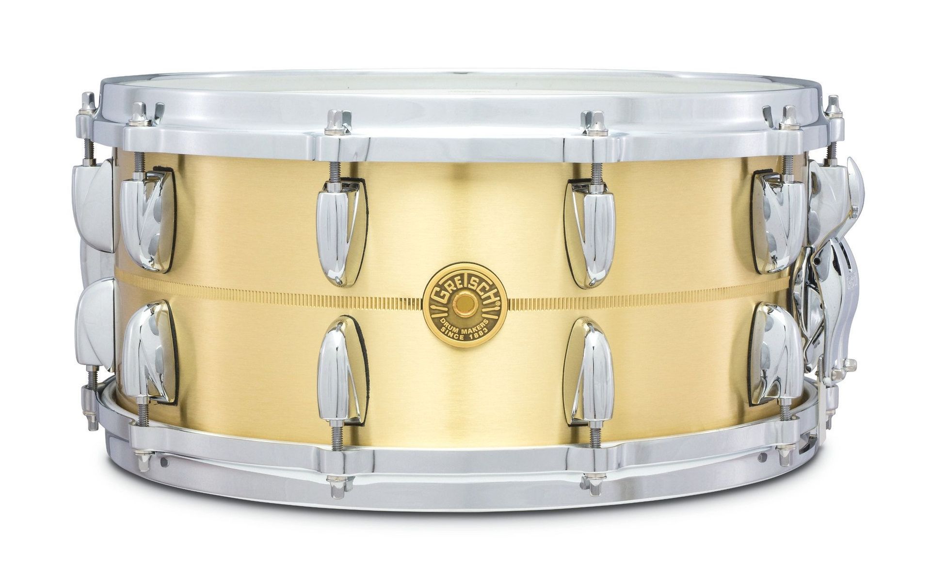 0019239455345 - Gretsch 14x65 Bell Brass Snare