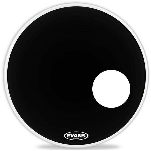 0019954500795 - Evans - EQ3 Black 24 BD24RB Bass Drum Reso