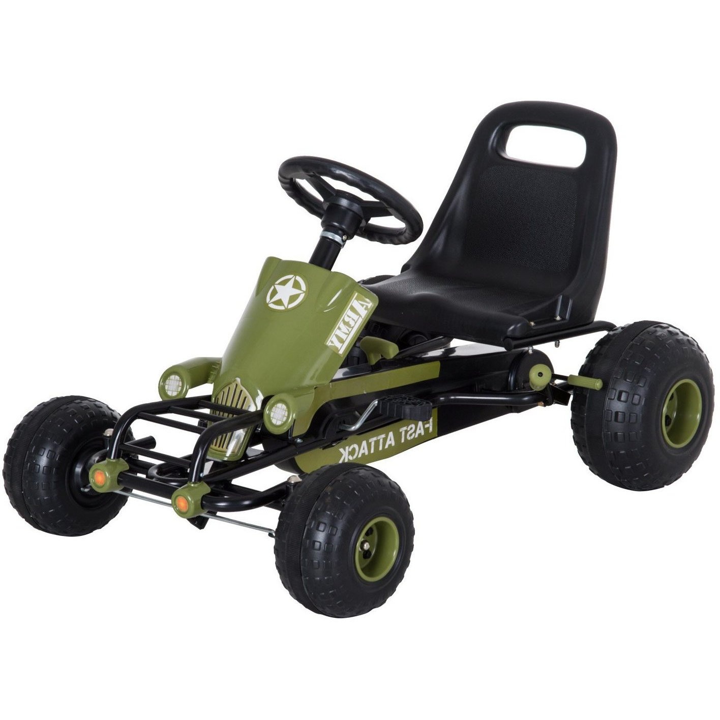 0023080912551 - Tretauto Pedal Go Kart ab 3 Jahren grün