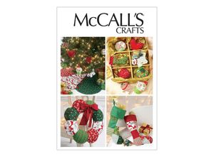 0023795557856 - McCall´s Schnitt M6453 Weihnachts-Accessoires