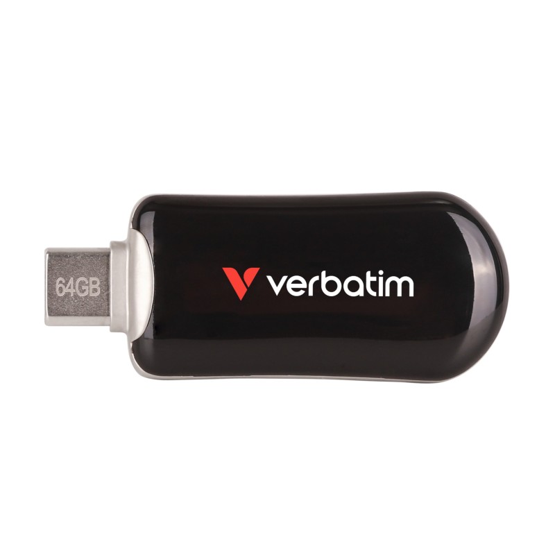 0023942302247 - 30224 Plectra Black      64GB USB-C Flash Drive          30224 30224 0023942302247