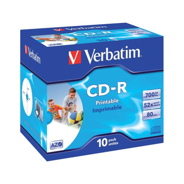 0023942433248 - CD-Rohlinge VER43325 700  0023942433248 VERBATIM 10 Stück