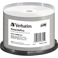 0023942437451 - Verbatim DataLifePlus CD-R 700 MB 50 Stück(e) 0023942437451