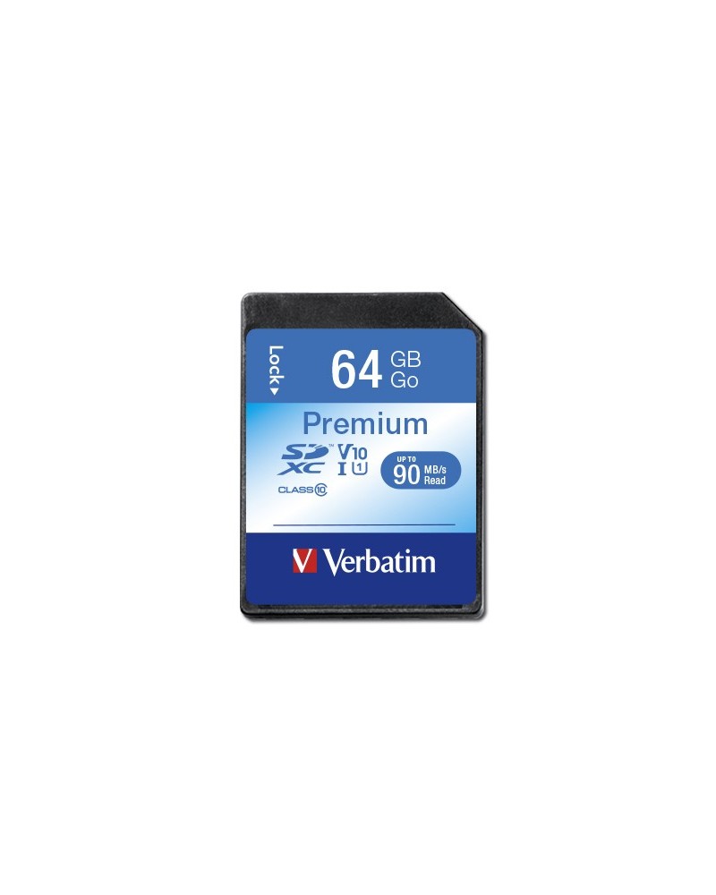 0023942440246 - Speicherkarte Premium 44024 SDXC Class 10 bis 90 MB s 64 GB 0023942440246 Verbatim