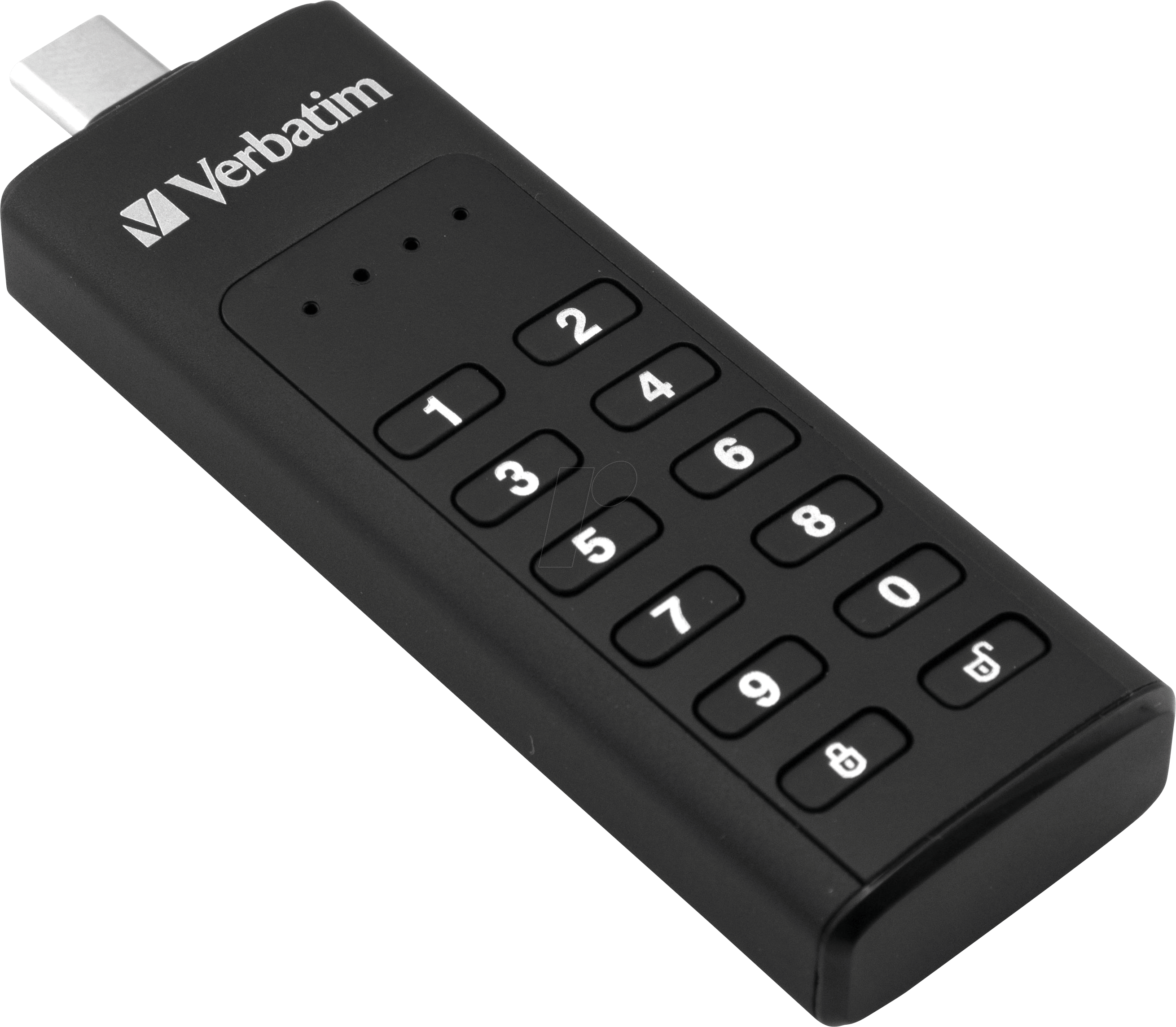 0023942494317 - Keypad Secure - USB-Flash-Laufwerk - verschlüsselt - 64 GB - USB-C 31