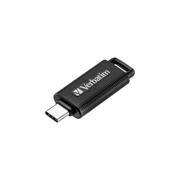 0023942494584 - USB-C-Stick Store n Go 64 GB Retractable Typ-C 100MB s Lesegeschwindigkeit & 20 MB s Schreibgeschwindigkeit schwarz