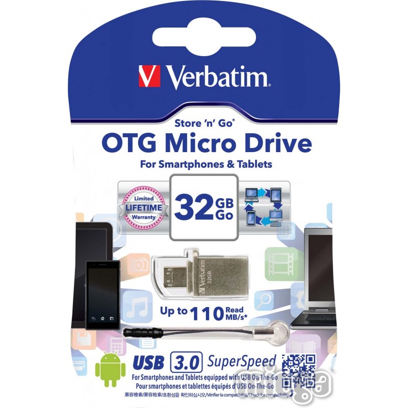 0023942498261 - 49826 Store n Go OTG     32GB Micro Drive USB 30 49826 0023942498261