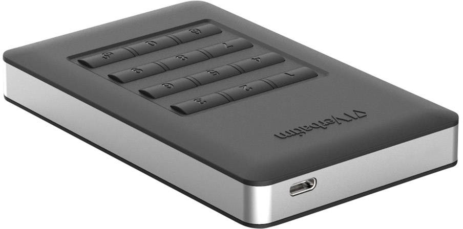 0023942534037 - Store n Go Secure Portable HDD with Keypad Access - Festplatte - verschlüsselt - 2 TB - extern (tragbar) - USB 31 Gen 1 (USB-C Steckverbinder)