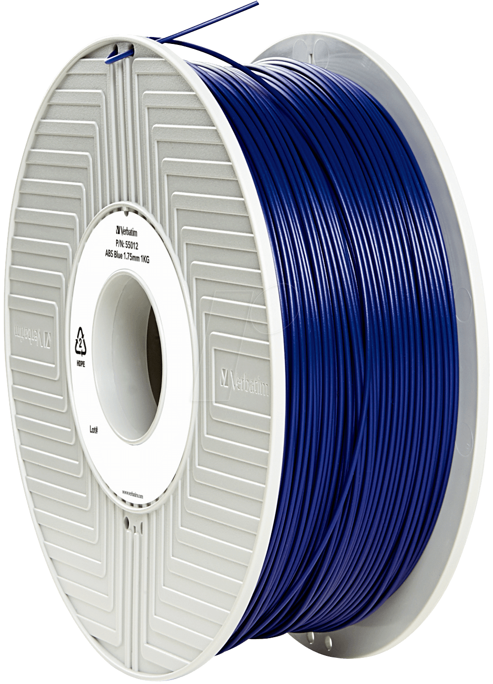 0023942550297 - VERBATIM 55029 - ABS Filament - blau - 175 mm - 1 kg