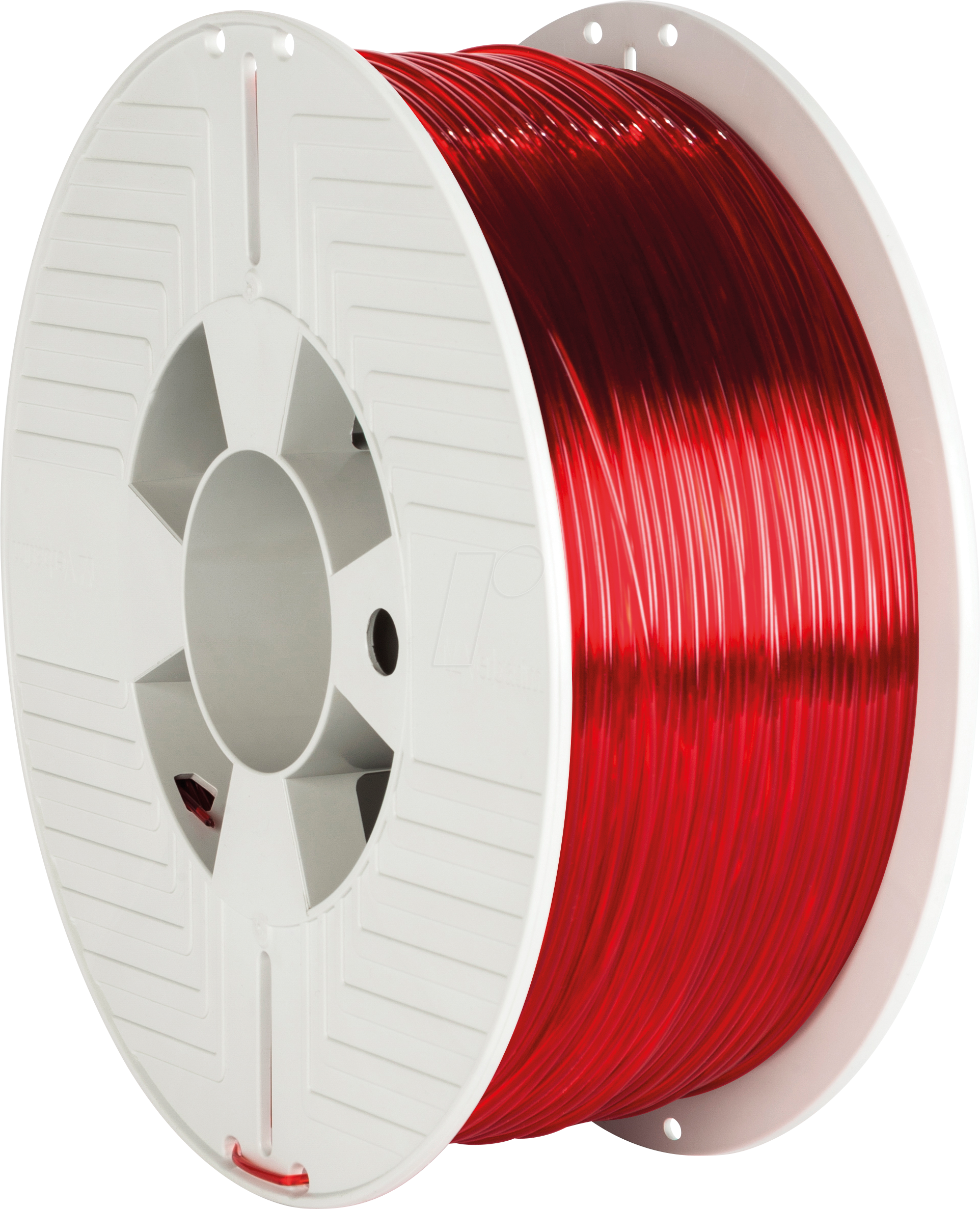 0023942550549 - VERBATIM 55054 - PET-G Filament rot transparent 175 mm 1 kg 0023942550549 - VERBATIM 55054 - PET-G Filament rot transparent 175 mm 1 kg
