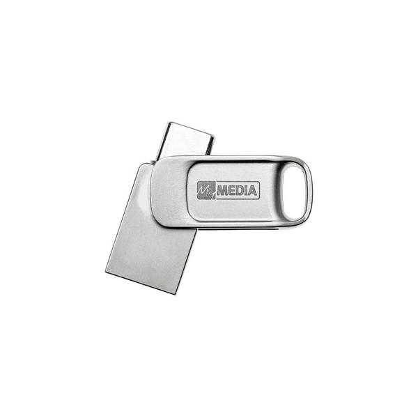 0023942692676 - USB-Stick MyDual USB Drive silber 64 GB 0023942692676 