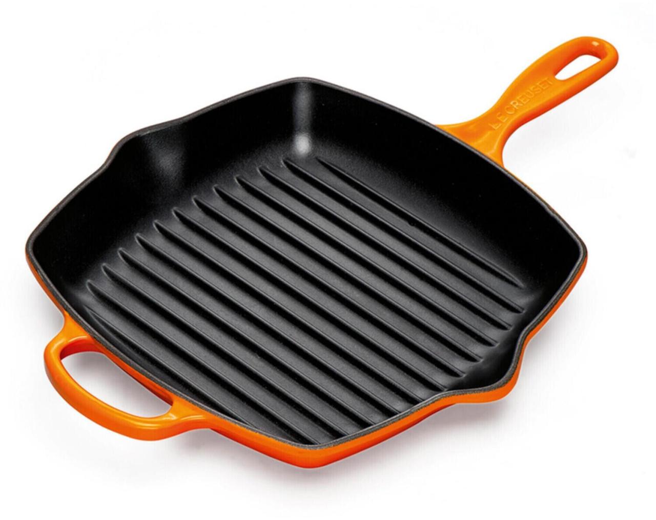 0024147232728 - LE CREUSET® Grillpfanne Signature  quadratisch 26 x cm orange