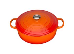 0024147261230 - LE CREUSET® Gourmet-Bräter Signature Gusseisen 62 l rot