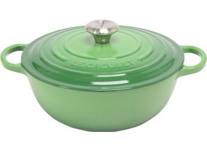 0024147318040 - LE CREUSET® Bräter Signature Ø 26 cm grün