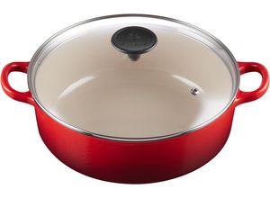 0024147328681 - LE CREUSET® Risotto-Topf Gusseisen rot