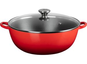 0024147335580 - LE CREUSET® Suppentopf Glasdeckel rot