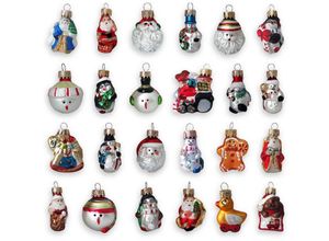 0024762744750 - Christbaumschmuck KREBS GLAS LAUSCHA Minifiguren Weihnachtsdeko Christbaumschmuck Weihnachtsbaumschmuck bunt Weihnachtsbaumschmuck handdekoriert