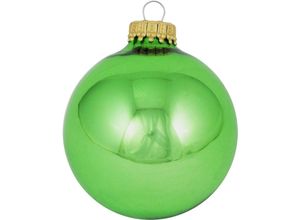 0024762832983 - Weihnachtsbaumkugel KREBS GLAS LAUSCHA CBK83298 Weihnachtsdeko Christbaumschmuck Christbaumkugeln Glas grün Ø7cm Glas Weihnachtsbaumkugeln