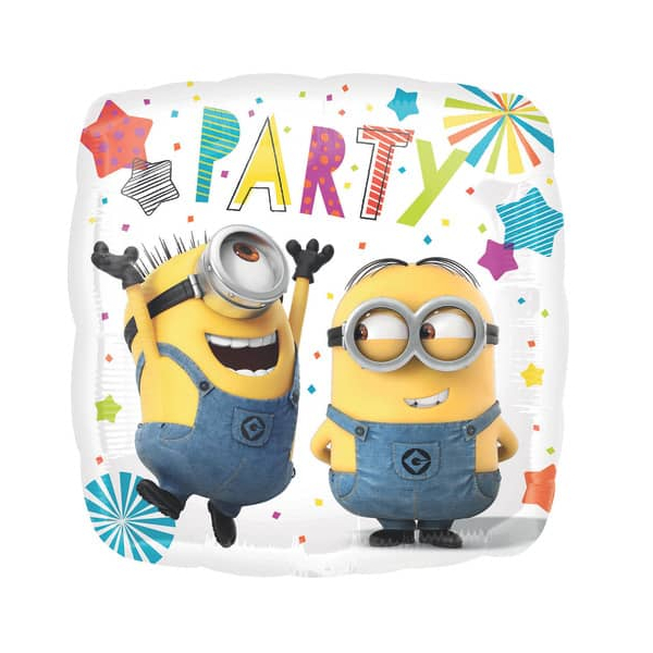 0026635361590 -  Folienballon Minions Party - 43 x 43 cm 0026635361590 HEAD 3615901