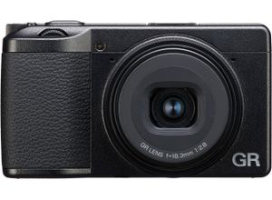 0027075306196 - RICOH Kompaktkamera GR III HDF Fotokameras grau (schwarz grau) Kompaktkameras