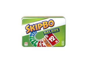 0027084489262 - Games SKIP-BO Deluxe Metallbox Kartenspiel Familienspiel Kinderspiel L3671