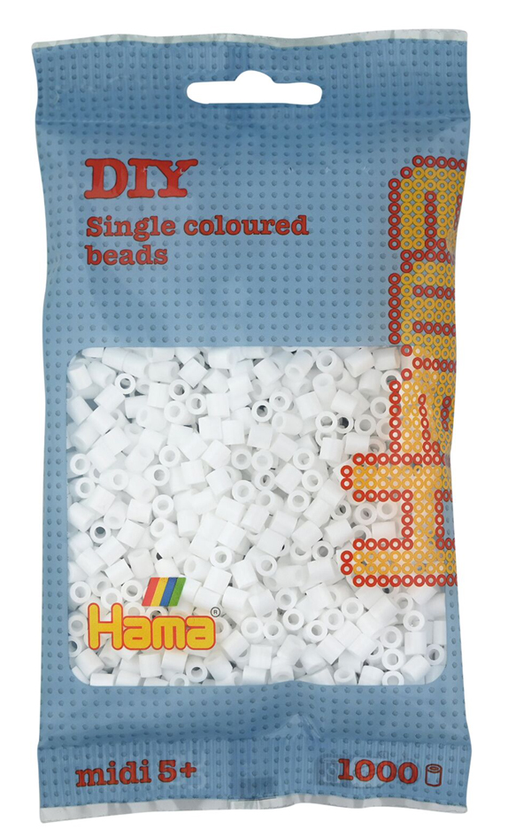 0028178207014 - Hama® Bügelperlen Perlen weiß 1000 Stück