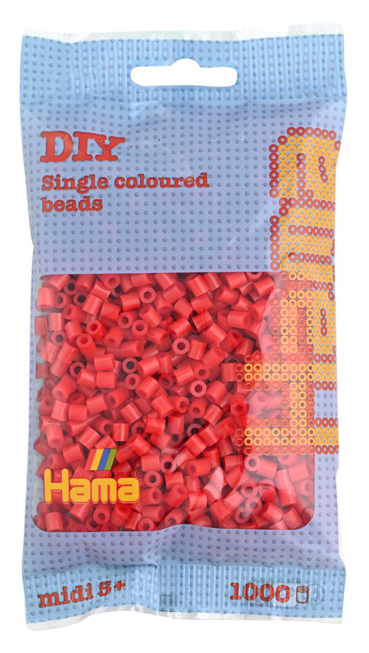 0028178207052 - Hama® Bügelperlen Perlen rot 1000 Stück