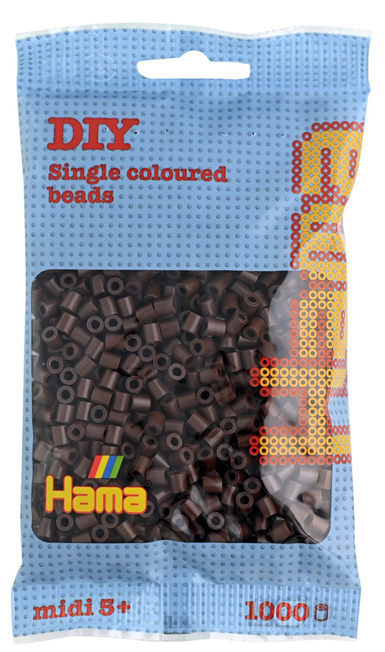 0028178207120 - Hama® Bügelperlen Perlen braun 1000 Stück