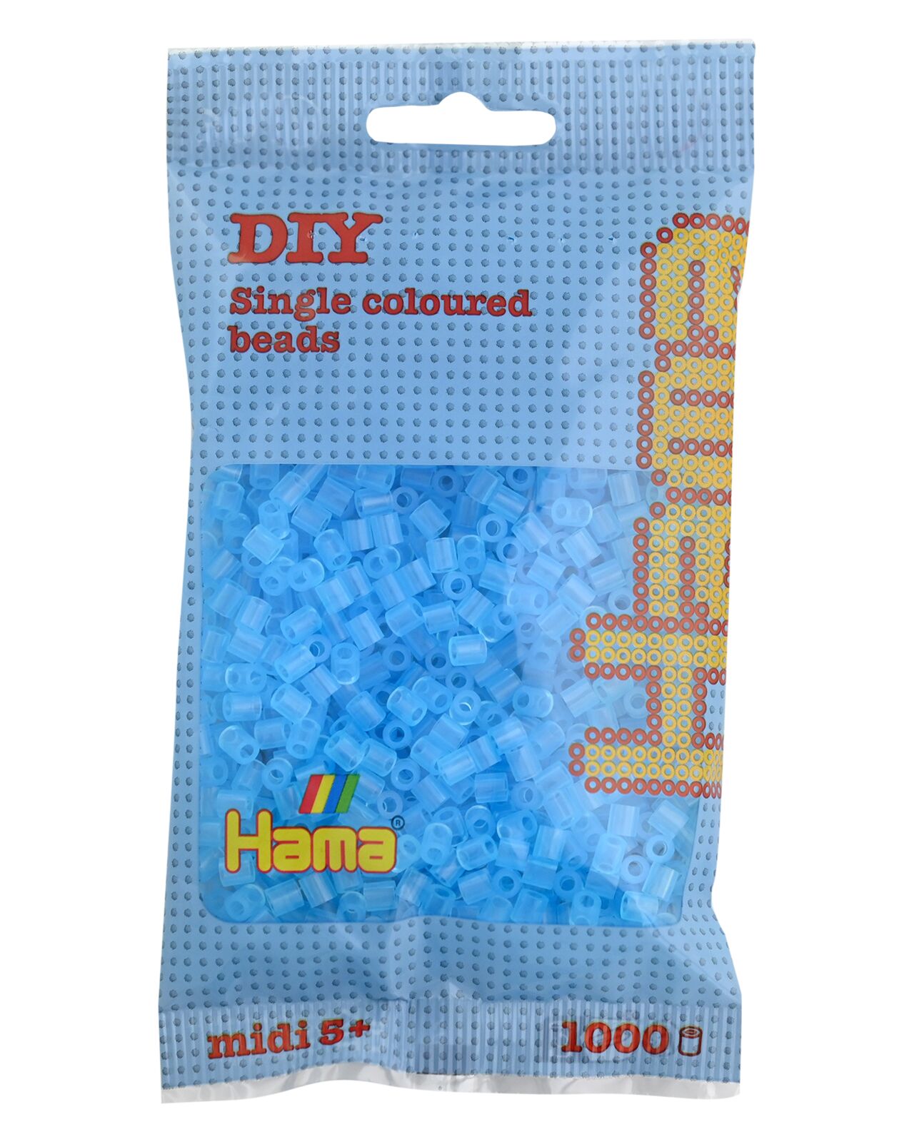 0028178207731 - Hama Bügelperlen midi transparent aqua im Beutel 0028178207731 - Hama Bügelperlen midi transparent aqua im Beutel