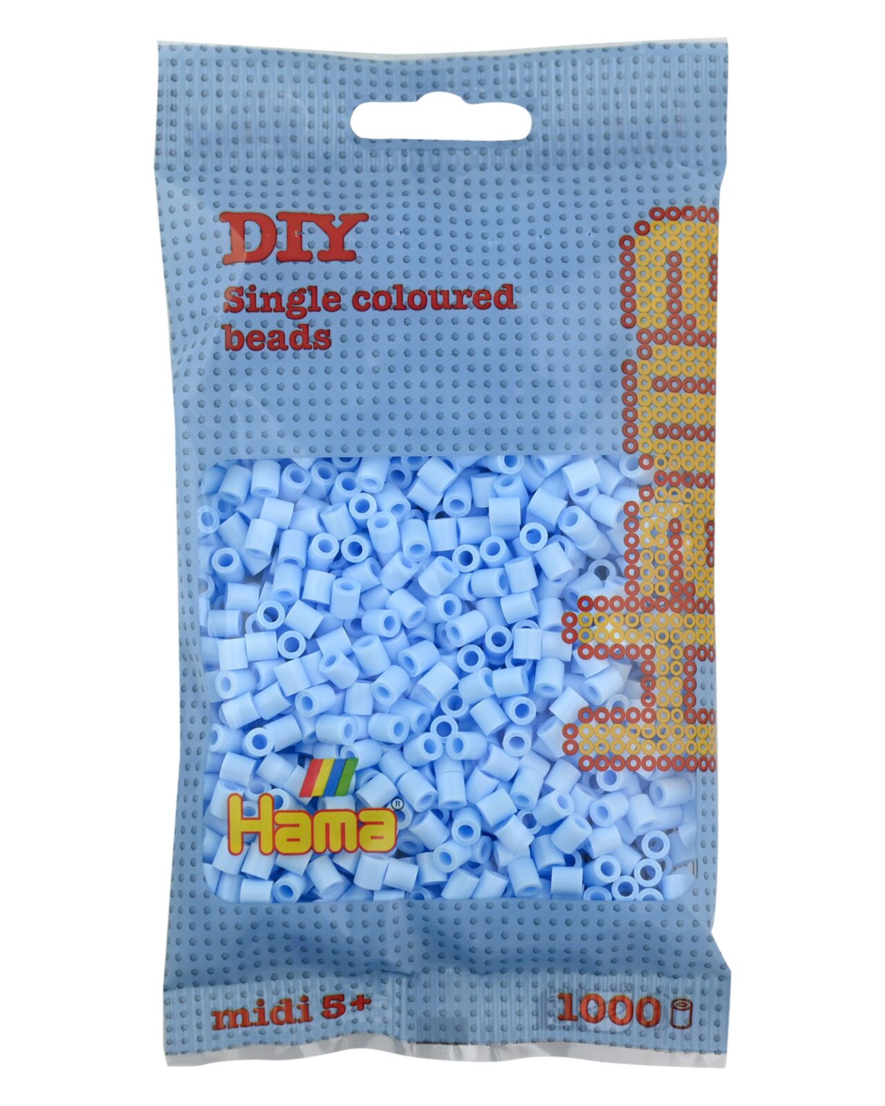 0028178207977 - HAMA Bügelperlen midi pastell-eisblau im Beutel 0028178207977 - HAMA Bügelperlen midi pastell-eisblau im Beutel