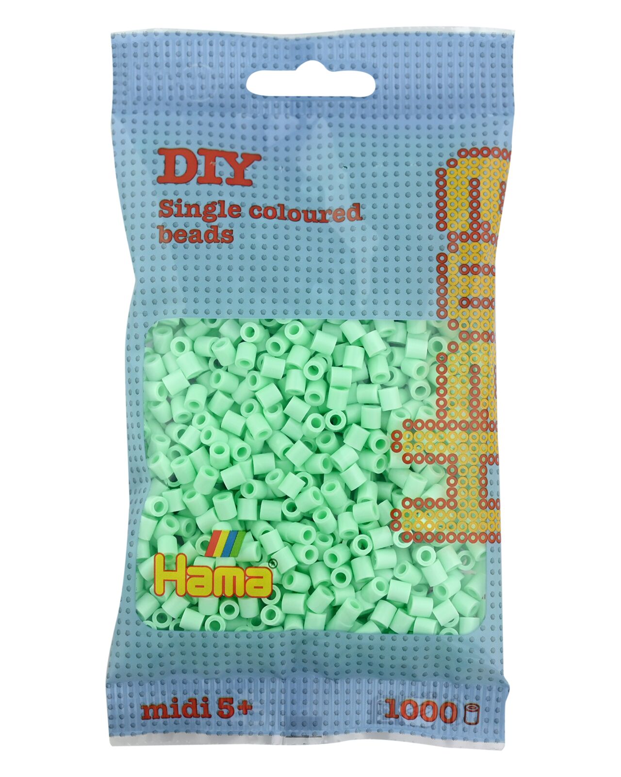 0028178207984 - HAMA Bügelperlen midi pastell-mint im Beutel