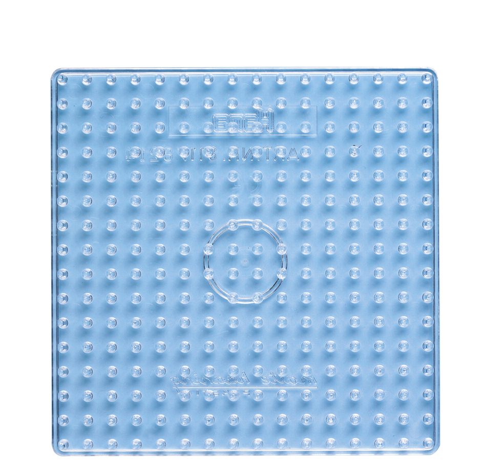 0028178821463 - Hama Stiftplatte großes Quadrat transparent