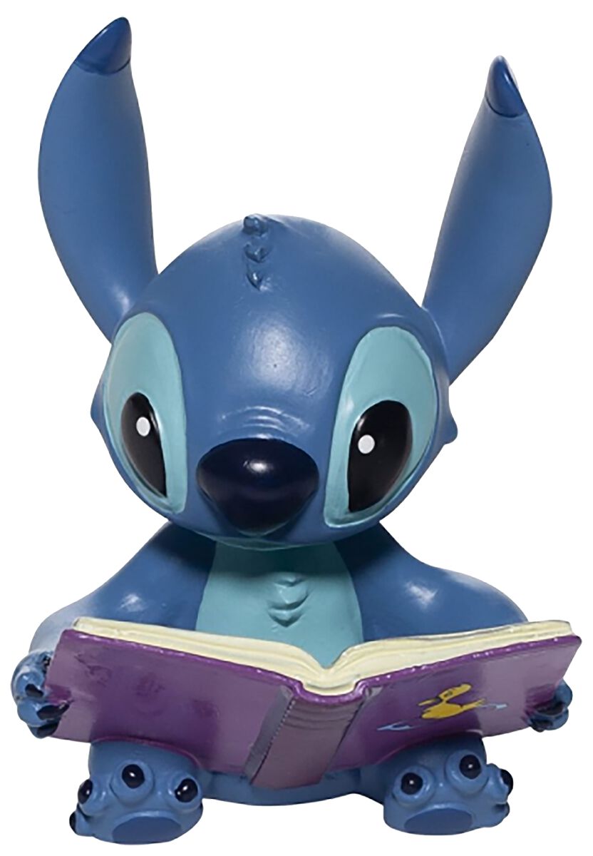 0028399250097 - Stitch With Book Statue multicolor