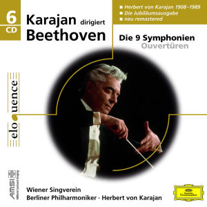 0028944299243 - Beethoven Symphonies No 1 & 4 - Overture Egmont - Herbert von Karajan Bp (CD)