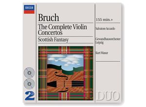 0028946216729 - Bruch The Complete Violin Concertos - Salvatore Accardo Kurt Masur Gol (CD)