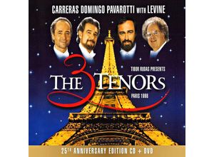 0028948589814 - The Three Tenors - Paris 1998 (25th Anniversary Edition) (CD + DVD) - Jose Carreras Placido Domingo Luciano Pavarotti (CD mit DVD)