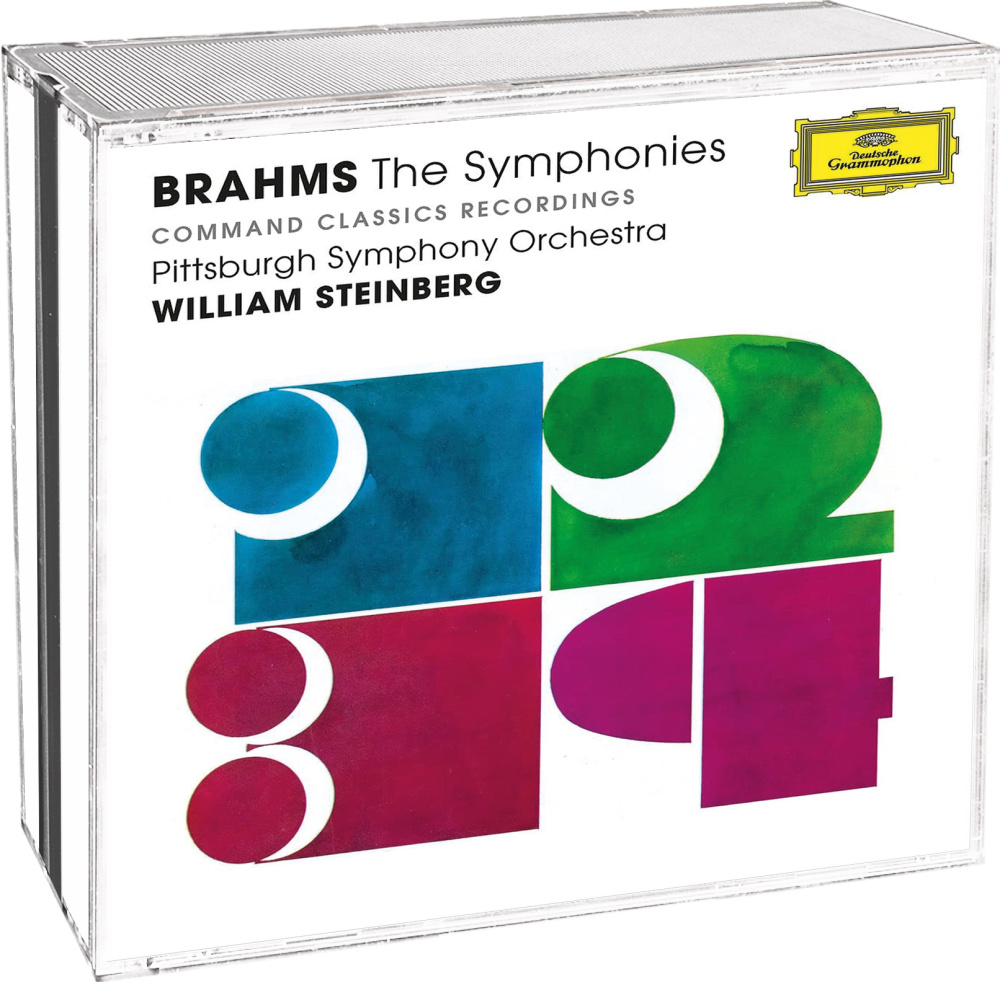 0028948618156 - Brahms The Symphonies - William Steinberg Pittsburgh Symphony Orchestra (CD)