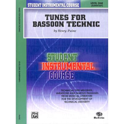 0029156020113 - Tunes for bassoon technic 1