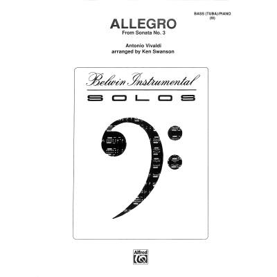 0029156038118 - Allegro (Sonate 3)