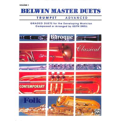 0029156136258 - Belwin master duets 1 - advanced