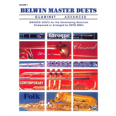 0029156157444 - Belwin master duets 1 - advanced