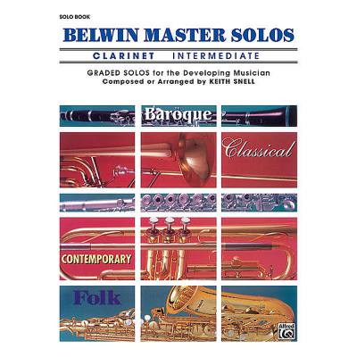 0029156160253 - Belwin master solos 1 - intermediate