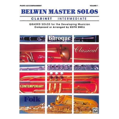 0029156166699 - Belwin master solos 1 - intermediate