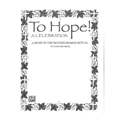 0029156183252 - To hope - a celebration