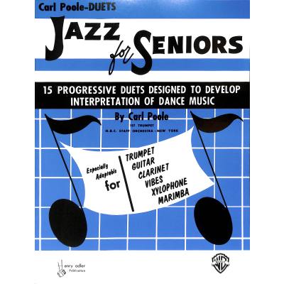 0029156184471 - Jazz for seniors - 15 progressive Duets