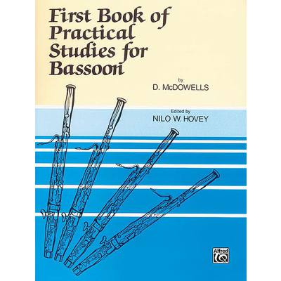 0029156188172 - First book of practical studies for bassoon