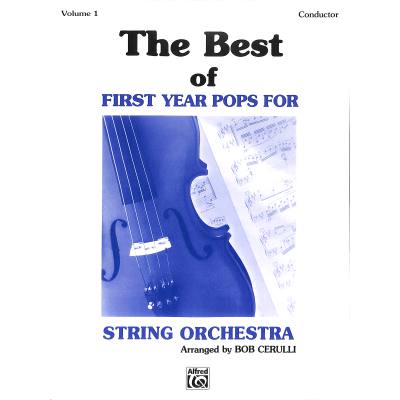 0029156204032 - Best of first year pops for string orchestra 1