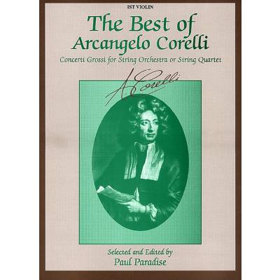 0029156210163 - Best of Corelli for String Orchestra or String Quartet